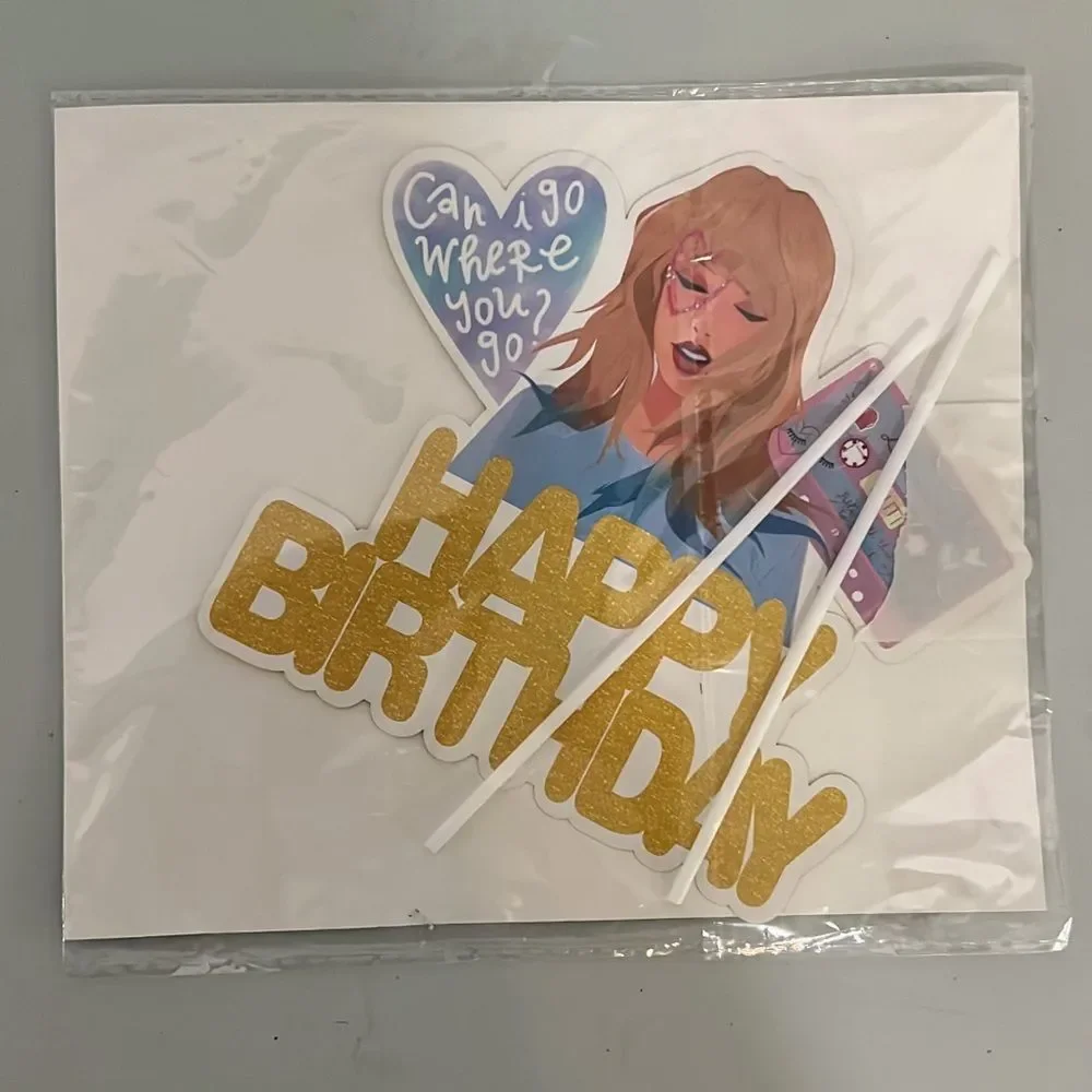 Taylor Swift Cake Topper